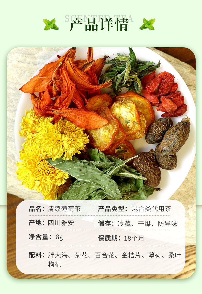 清凉薄荷茶产品图2